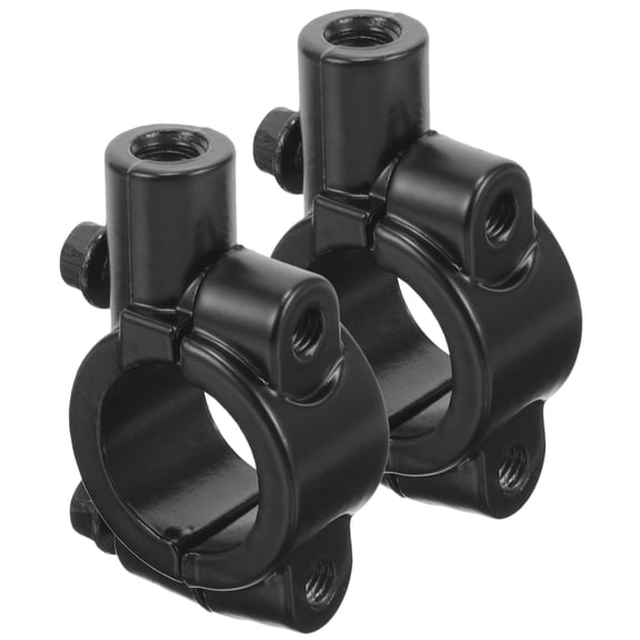 2 Pcs Rear View Mirror Holder Motorcycle Rearview Mount Bike Holders Brackets Handlebar Clamp Supply