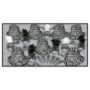 Beistle The Zebra Print Kit For 50 People for New Year's Eve