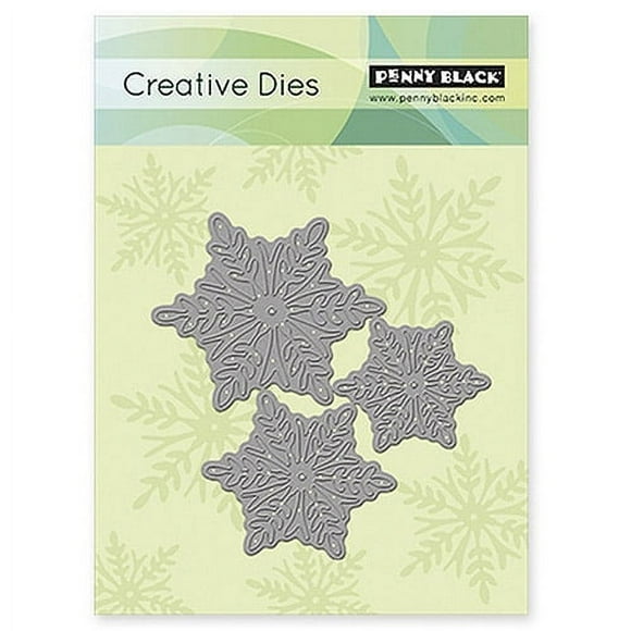 Penny Black Snowflake Trio Decorative Dies