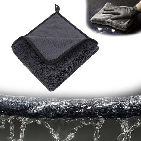 Shower Cleaning Cloths, Ultra Absorbent Bath Drying Towel, Streak Free Microfiber Towels, Microfiber Car Cleaning Cloths, Reusable Absorbent Cubicles Cloth for Bathroom(11.81 x 11.81in)