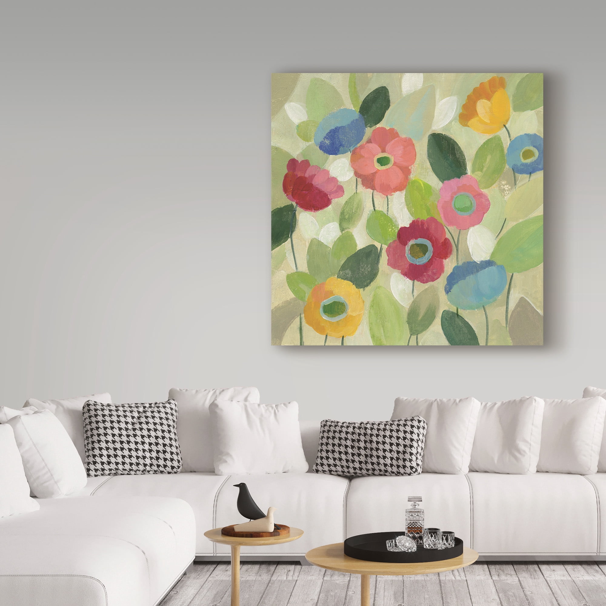 Trademark Fine Art 'Fairy Tale Flowers IV' Canvas Art by Silvia Vassileva