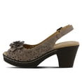 thumbnail image 2 of PATRIZIA Women’s Doriday Slingback Sandals Peep Toe - Adjustable Buckle Strap Dimensional Flower Design - Comfort Heel Platform Synthetic Upper PU Outsole, 2 of 7