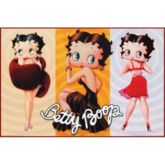 Betty Boop - Trio Poster (24 x 36)