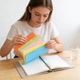 thumbnail image 3 of 5 Tab Binder Dividers for Ring Binders, Sturdy Paper Index Separators with Blank Tabs for School Office Home Notebooks, Back to School Supplies for Planners, Journals, and Organizers, 10.04x7.28 Inch, 3 of 8