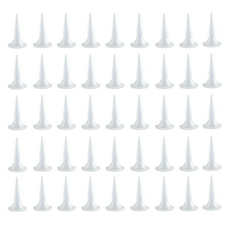 

100 PCS Plastic Structure Caulking Nozzles Extender Caulk Nozzle Tip Tool for Caulk Nozzles Applicator Easy to Use
