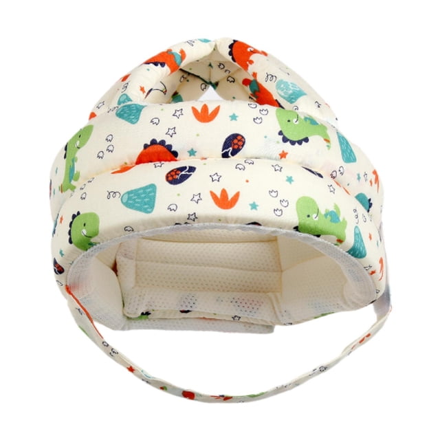 Casco de bebé Cabeza de cabeza transpirable Cojín portátil Four Seasons Hat Cap Inflexión para niños 6-24 meses Niños Niños Niños Rojo