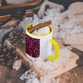 thumbnail image 5 of 3dRose, Central America, Cuba, Santa Clara. Pinto Beans for sale., 11oz Two-Tone Yellow Mug, 5 of 7