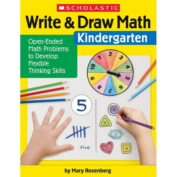 Write & Draw Math: Kindergarten, (Paperback)