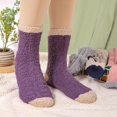 thumbnail image 4 of YooGuoGuo Fuzzy Socks for Women, Warm Soft Fluffy Socks Winter Cozy Cute Animal Slipper Socks Gifts, 4 of 6