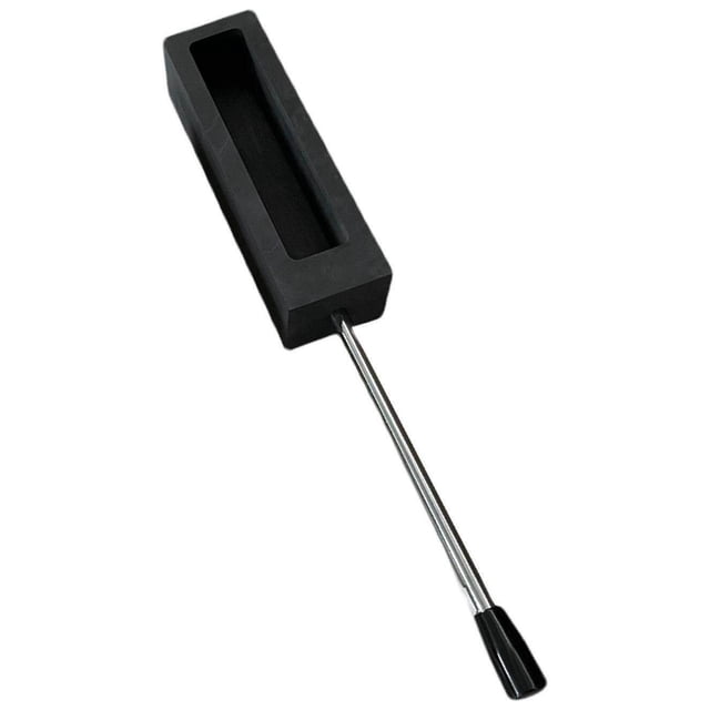 pitrice Graphite Ingot Castings Refining with Handle Pouring for Alloy Aluminum 3Kg