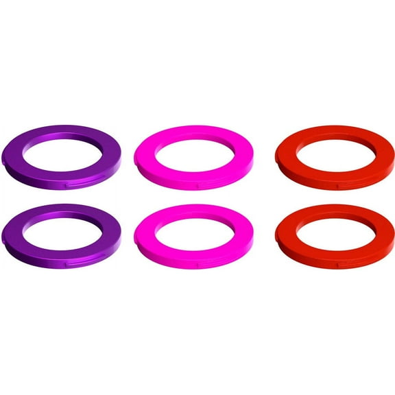 Magura 2-Piston Caliper Colored Cover Kit for 1 Caliper, Purple, Red, Neon Pink