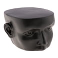 thumbnail image 1 of Spectacle Face Eyeglass Holder Head / Display Stand - Black, as described, 1 of 8