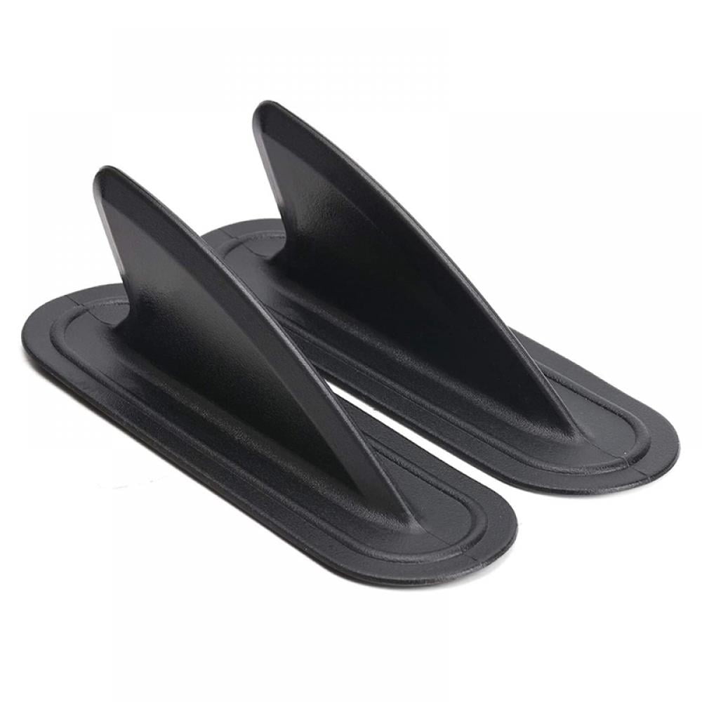 Black Small Kayak Surfing Rudder Tracking Fin for Watershed Board Canoe Boat 