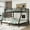 Black, variant on Metal Queen over King Bunk Bed for Teens and Adults – Space-Saving, Noise-Reduced Design, No Box Spring Needed, Black,Ships 2 Pkgs