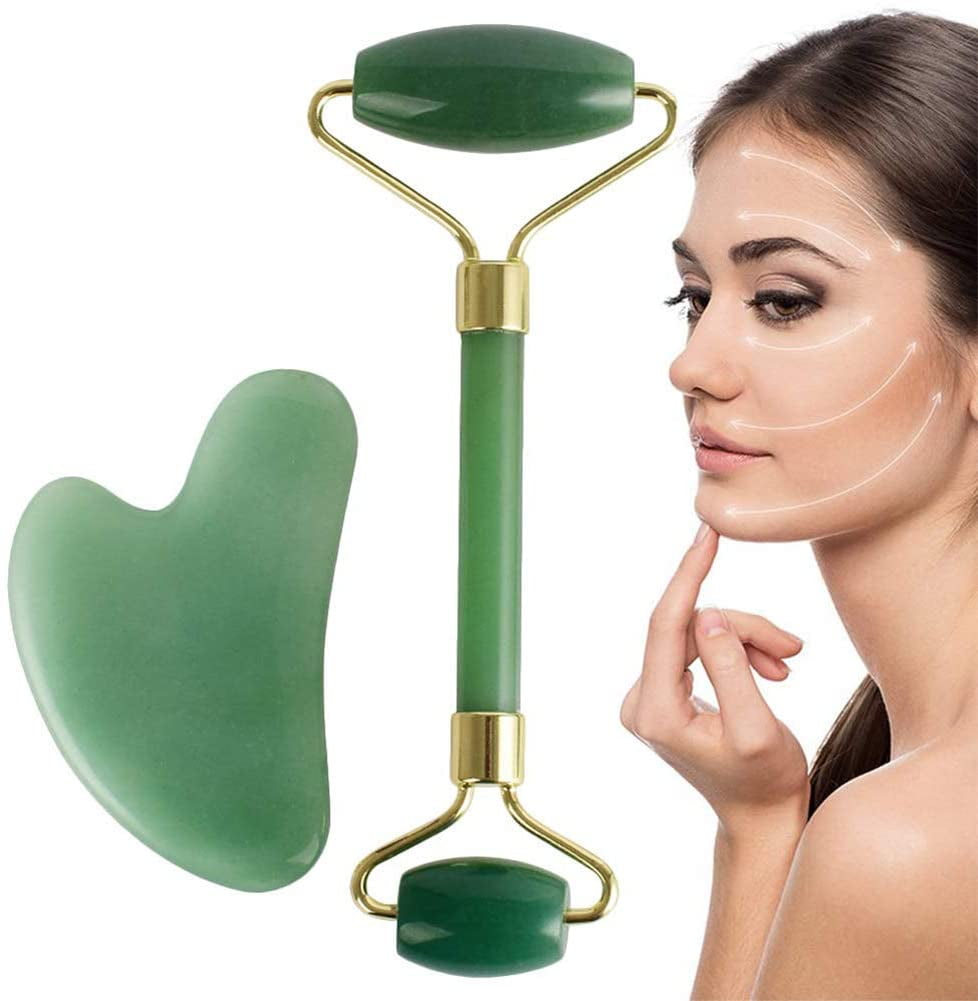 Jade Roller for Face Beauty Roller to Improve The Appearance of Your Skin, Provide Relaxation