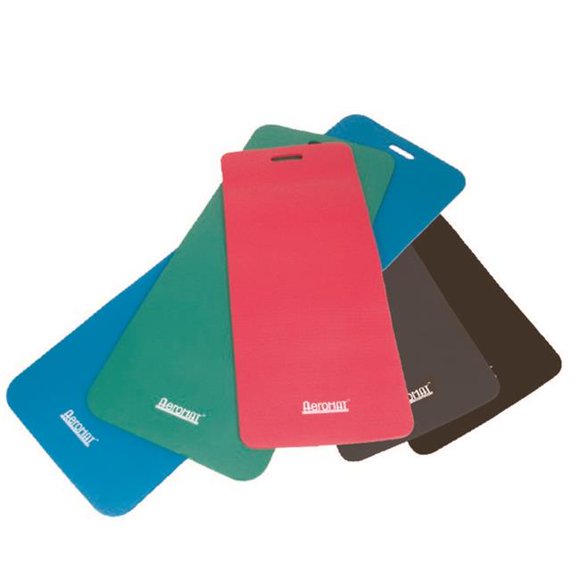 Elite Workout Mat with Handle Color: Blue, Size: 1/2" H x 20" W x 48" D