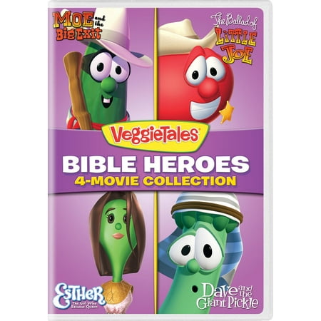 UPC 191329077849 product image for VeggieTales: Bible Heroes 4-Movie Collection (DVD)  Family  Universal | upcitemdb.com
