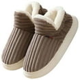 thumbnail image 4 of 2025 Men Slippers Autumn and Mens Slippers 10 Winter indoor and Outdoor Men's Size 11 Wide Width Slippers Solid Color Comfortable Men Slippers Flat, 4 of 4