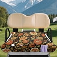 thumbnail image 3 of Uourmeti Golf Cart Seat Cover Washable Terry Cloth, Compatible with Sports Club Car Golf Cart, for Club Cars EZGO, Flowers, 3 of 8