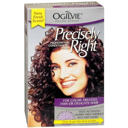 Ogilvie Precisely Right Perm Color-Treated, Thin or Delicate Hair 1 Each (Pack of (Best Products For Permed Hair)