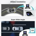 thumbnail image 6 of THONZER Vehicle Backup Camera Waterproof Car Rear View Camera 170° Wide Angle 12 LED Night Visions Backup Reversing Parking Cameras, 6 of 15