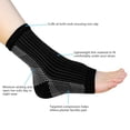 thumbnail image 4 of 2Pair Ankle Protecting Compression Socks for Men and Women Low Cut Athletic Socks with Arch Support for Plantar Fasciitis and Foot Swelling Relief, 4 of 5
