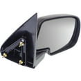 thumbnail image 3 of For Chevy Silverado 2500 1999 00 01 02 03 2004 Door Mirror Passenger Side | Manual Glass | Non-Heated | Manual Folding | Chrome Cover | Standard Type | Replacement For GM1321208 | 15055282, 15172252, 3 of 6