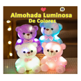 thumbnail image 4 of Oso De Peluche Con Moño De Luz Led Lab.g  azul de 22 cm, 4 of 5