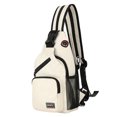 thumbnail image 1 of EeaseMX 1 bolsa de almacenamiento informal, elegante bolso bandolera, mochila única, bolso cruzado combinable., 1 of 8
