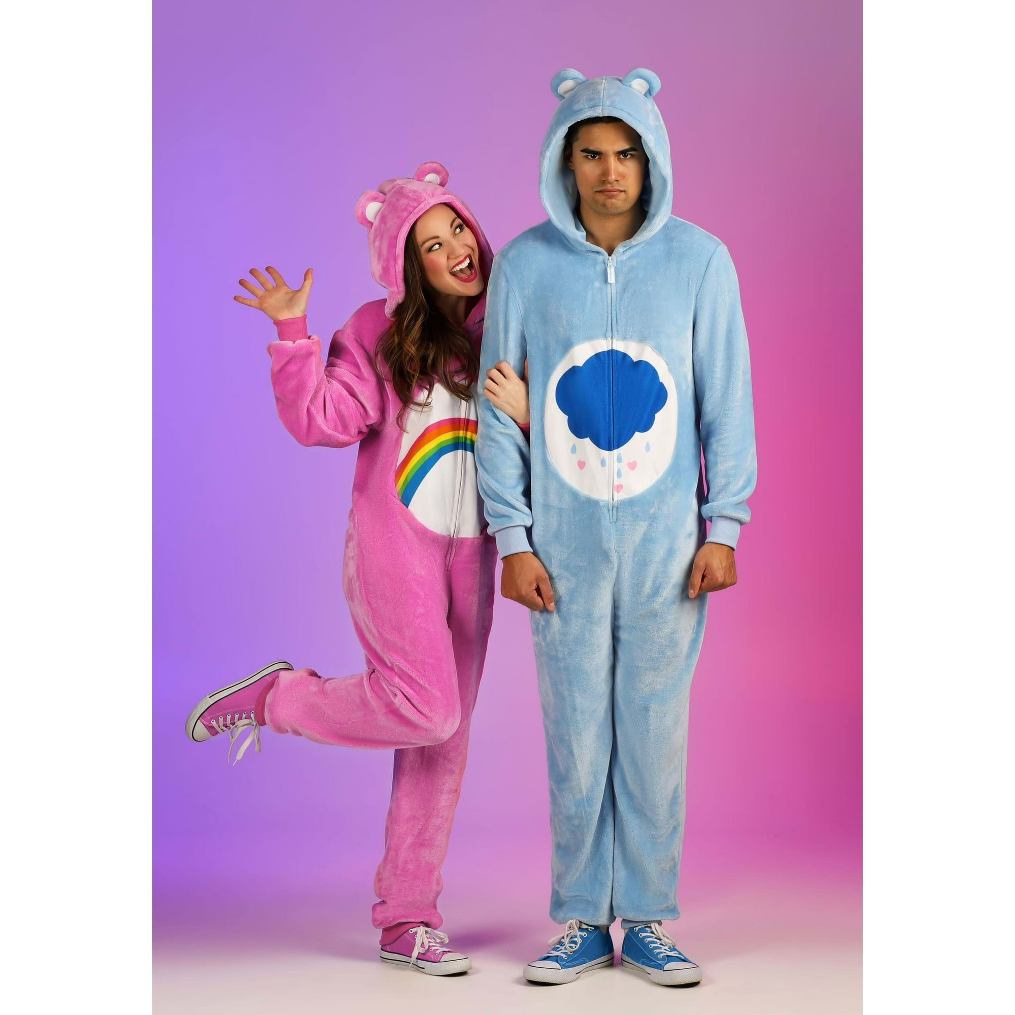 Adult Care Bear Grumpy Bear Onesie Walmart