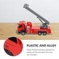 thumbnail image 4 of Educational Fire Truck Fire Truck Plaything Kids Playing Toy Car Mode Toy (Red), 4 of 6