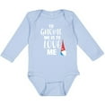 thumbnail image 3 of Inktastic Gnome Me Love Me Girls Long Sleeve Baby Bodysuit, 3 of 5