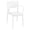 White, variant on Compamia Lisa Outdoor Dining Arm Chair in Taupe Finish