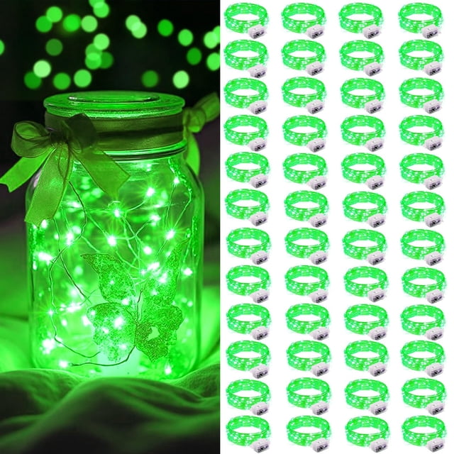 Guirnalda de luces LED AIKEI 20, blanca cálida, 7 pies, 3 modos, impermeables