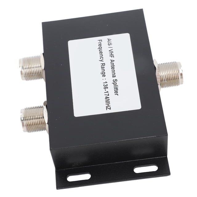 Divisor de Potencia de Antena VHF, 136 A 174MHz A PRUEBA DE AGUA SELLADO 2 Formas en que Antenas Divisor de Potencia de Aluminio Carcasa de Aleació de aluminio para El