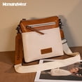 thumbnail image 4 of Montana West Crossbody Bag for Women Multi Pocket Cross Body Bag Purses with Guitar Strap, Beige, 4 of 8