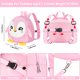 thumbnail image 3 of Mochila con arnés para niños pequeños Accmor Cute Penguin con antipérdida, 3 of 7
