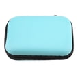 thumbnail image 2 of Almacenamiento Portátil Pequeño Estuche de Almacenamiento de Auriculares lleva de Bolsas de Bolsas Azul, 2 of 7