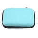 thumbnail image 1 of Funda de almacenamiento portátil para auriculares pequeños, bolsa de transporte (azul), 1 of 9