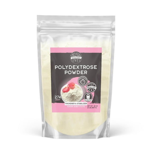Birch & Meadow 2lb of Polydextrose Powder, Sugar Substitute, Stabilizer, Thickening Agent