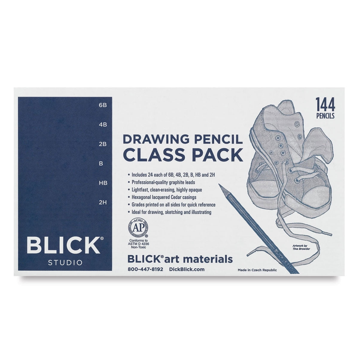 Blick Studio Drawing Pencils - Class Pack of 144
