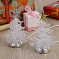 thumbnail image 3 of Glowing Christmas Tree LED Light USB Night Light RGB 7 Color Flashing Light Table Lamp Decorative Bedside Lamp for Home Decor Christmas Gifts (Golden Tree Top), 3 of 7