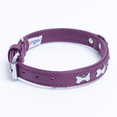 thumbnail image 2 of ROTTERDAM Os Collier pour Chien en Cuir Os à Rangée Simple, 2 of 3