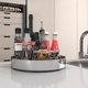 thumbnail image 4 of Estante giratorio para especias de acero inoxidable Lazy Susan para despensa, bandejas decorativas, organizador de contenedores de almacenamiento para gabinetes de cocina, refrigerios, baño (7 1/2, 4 of 5