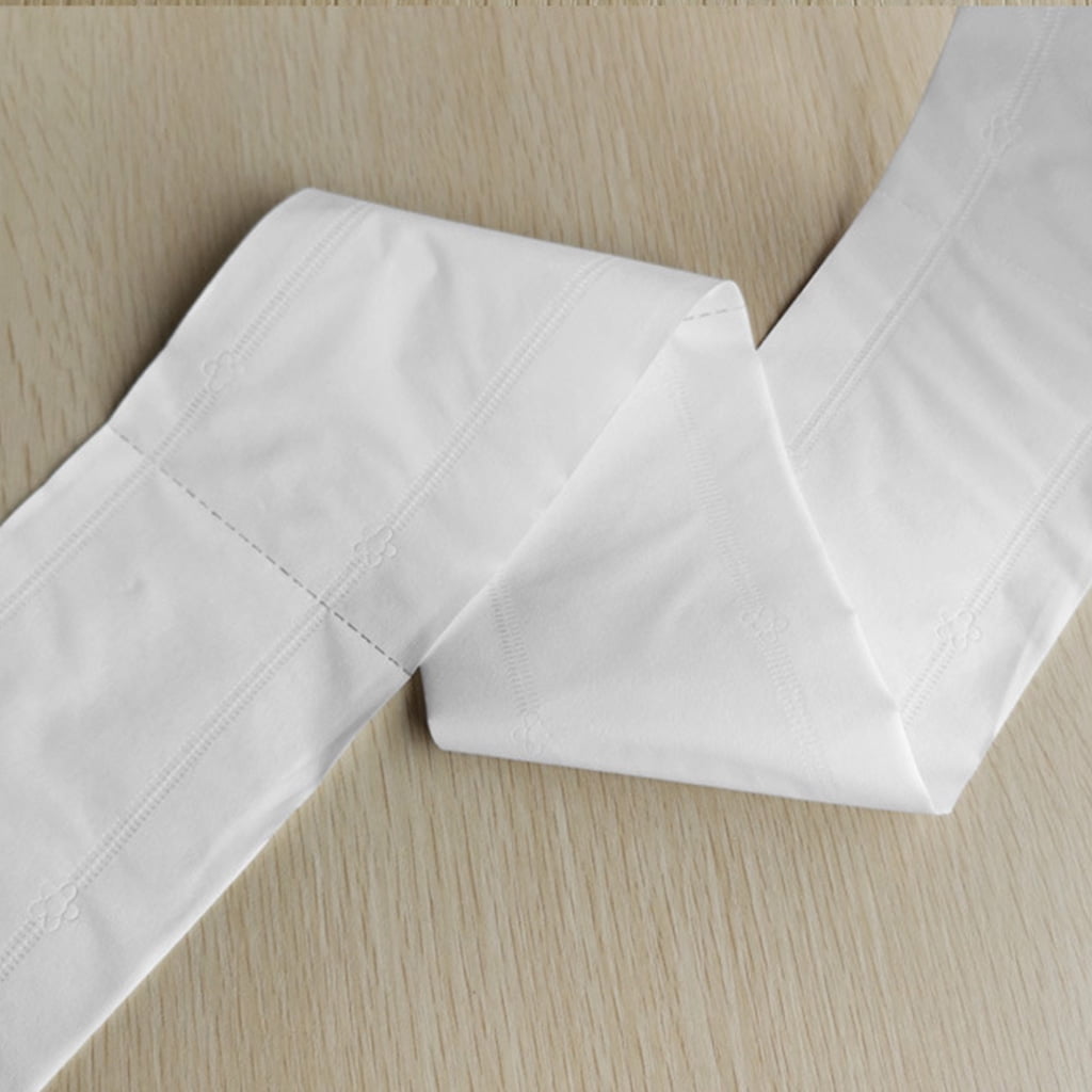 XISAOK Thicken 4-Ply Large Toilet Roll Paper Embossed No Fluorescent Jumbo Bath Tissue