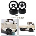 thumbnail image 4 of 4pcs Tires with Wheel Hubs :10 Truck Modified, 4 of 8