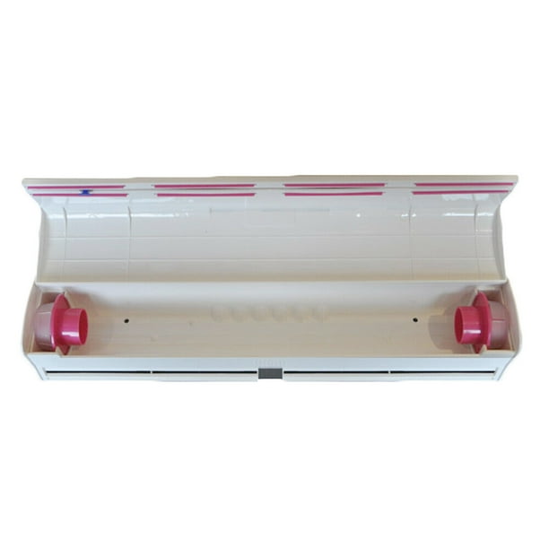 Plastic Wrap Dispenser Holder Cutter Food Wrap Kitchen Food Plastic