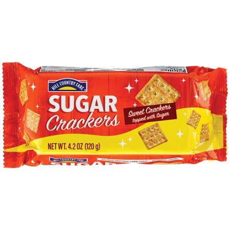 Hill Country Fare Sugar Crackers - 4.2 oz Packaging may vary
