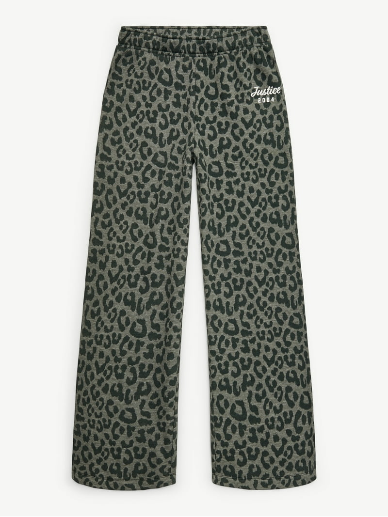 Justice Girls Fleece Wide Leg Pants, Sizes XS - XLP - Walmart.com