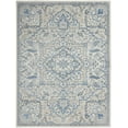 thumbnail image 3 of Nourison Elation Persian Transitional Ivory Blue 4' x 6' Area Rug, (4' x 6'), 3 of 9
